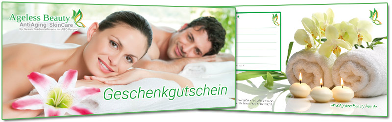 Verschenken Sie zum Nikolaus oder Weihnachten edle Geschenk Gutscheine von Ageless Beauty in Hamburg...
